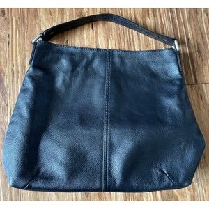 Kooba Black Leather Shoulder Bag